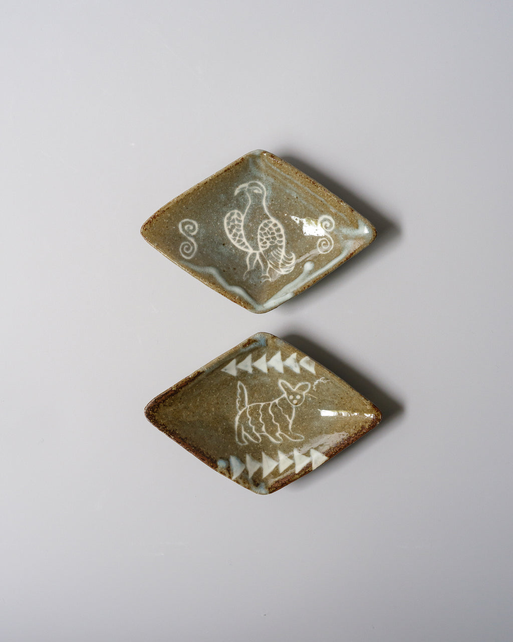 ひし形小皿