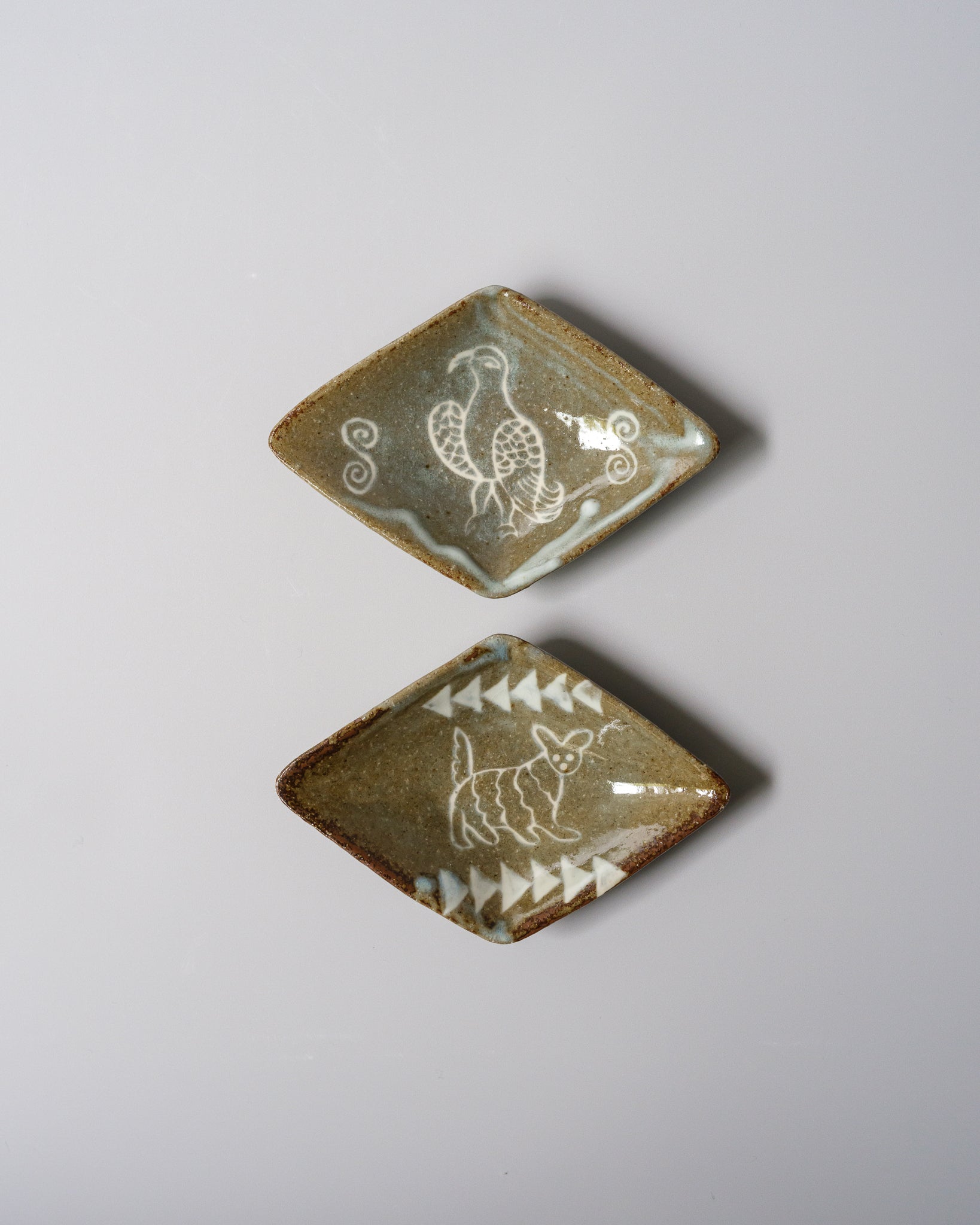 ひし形小皿