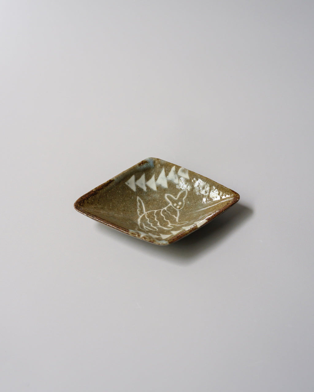 ひし形小皿