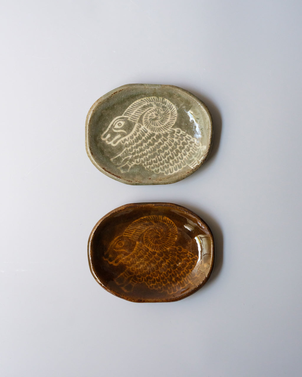 楕円小皿