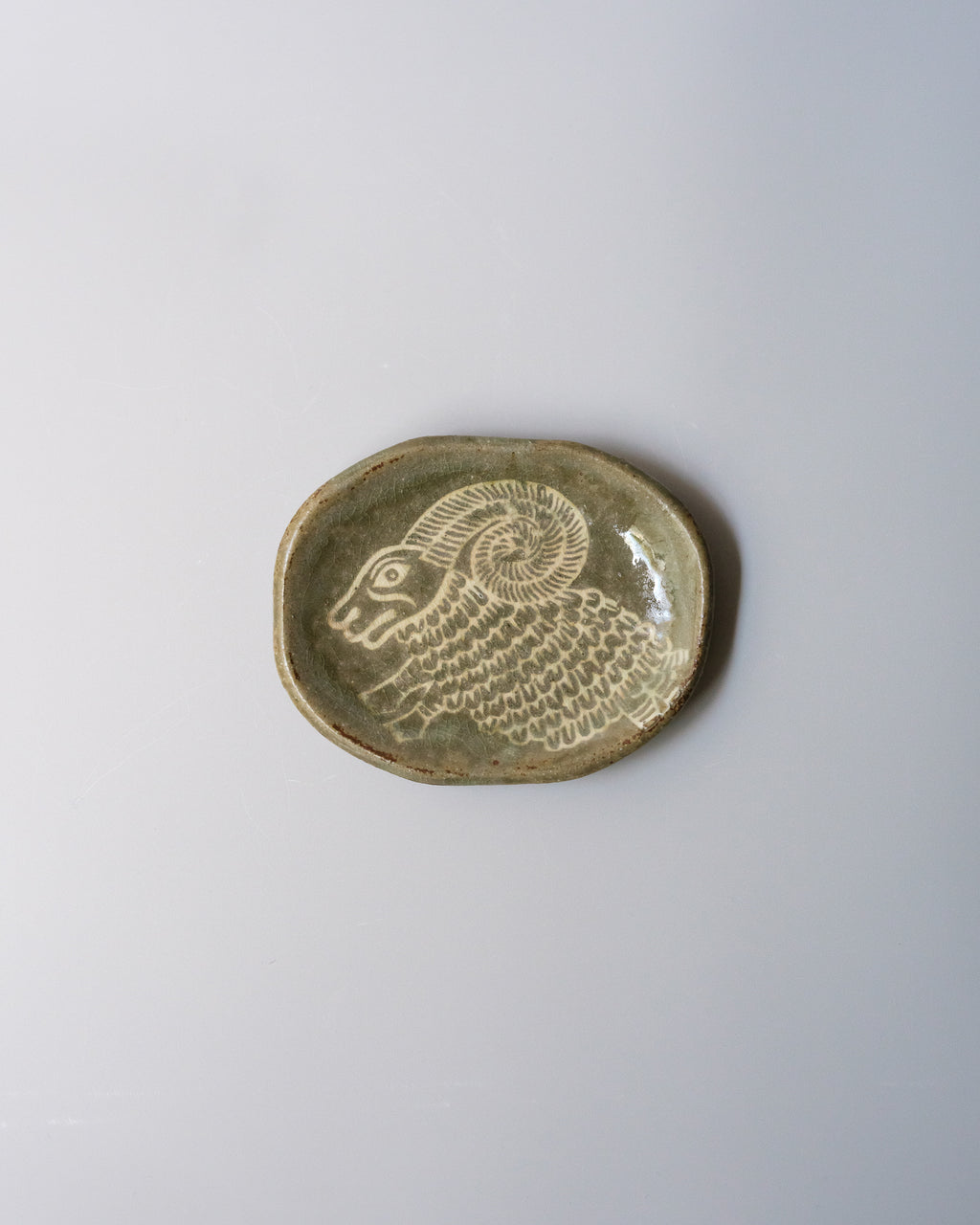 楕円小皿