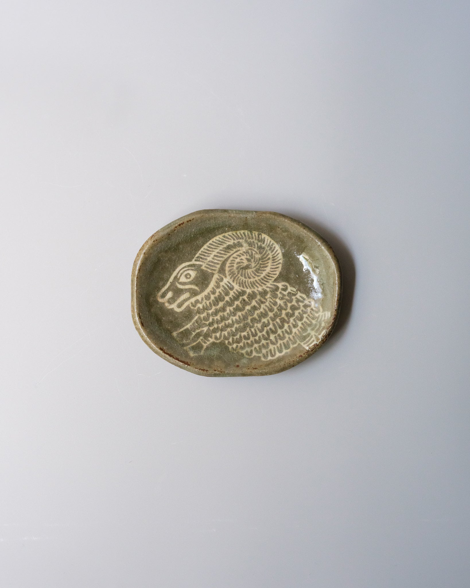 楕円小皿