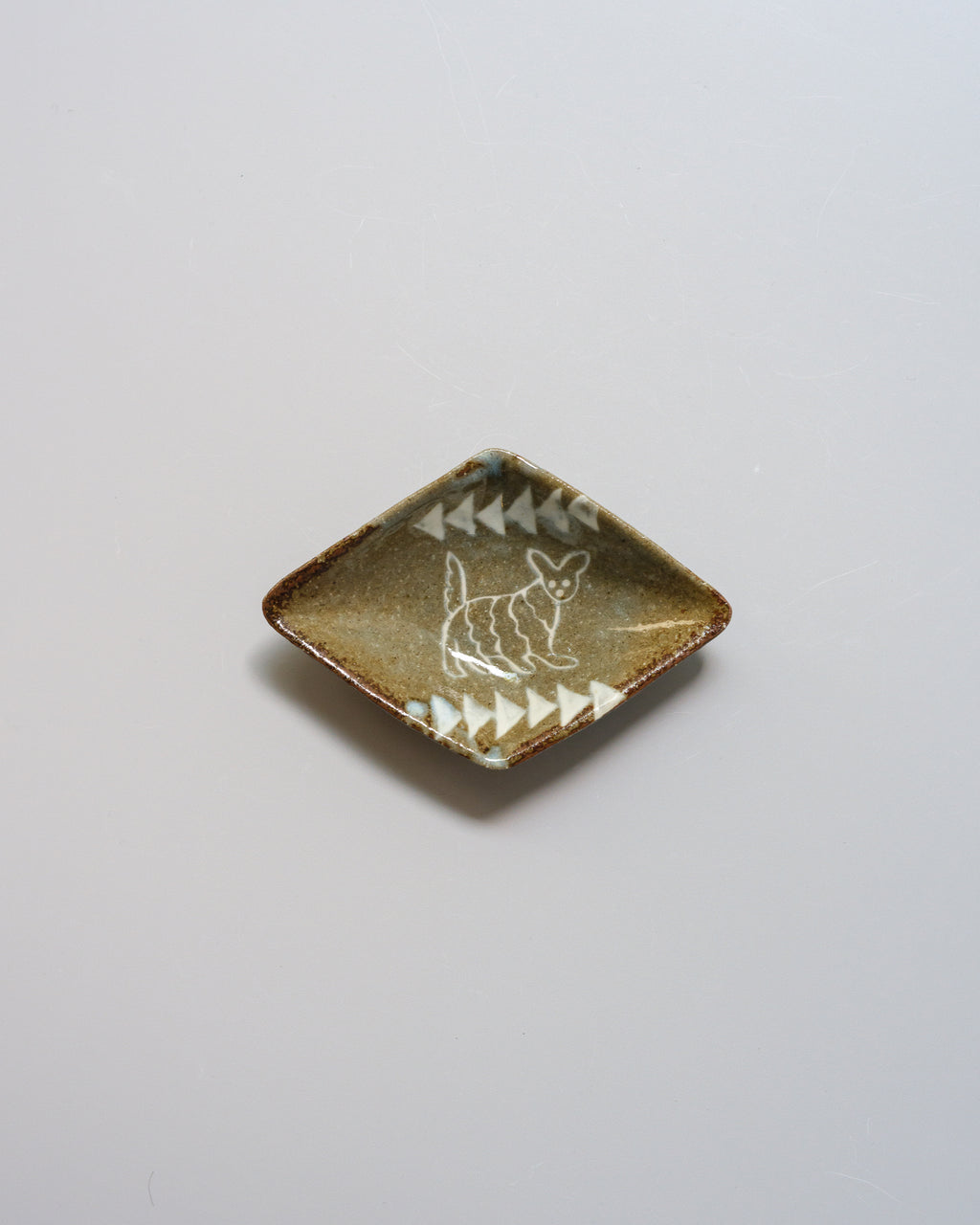 ひし形小皿