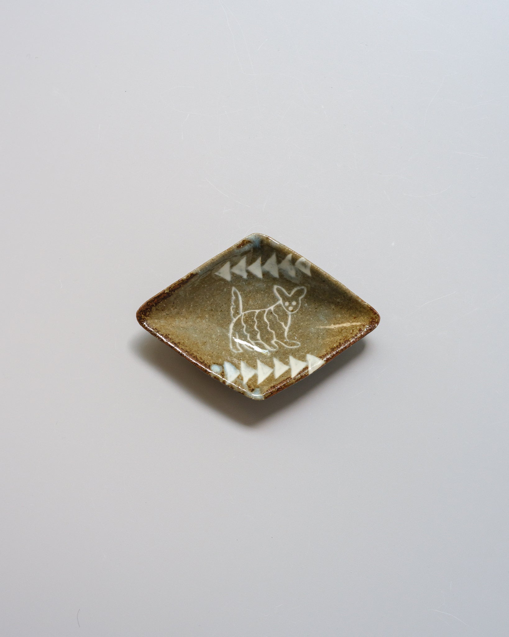 ひし形小皿